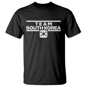 Team South Korea Korean Flag T Shirt TS10 Black Print Your Wear