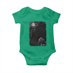 Rake Creepypasta Baby Onesie Cryptid Series Cryptozoology Gift Creepy Horror Halloween TS10 Irish Green Print Your Wear