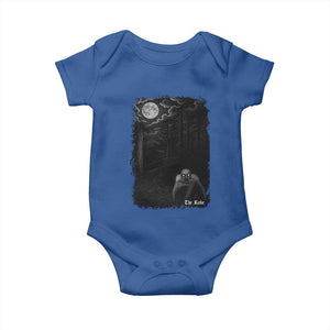 Rake Creepypasta Baby Onesie Cryptid Series Cryptozoology Gift Creepy Horror Halloween TS10 Royal Blue Print Your Wear