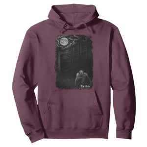 Rake Creepypasta Hoodie Cryptid Series Cryptozoology Gift Creepy Horror Halloween TS10 Maroon Print Your Wear
