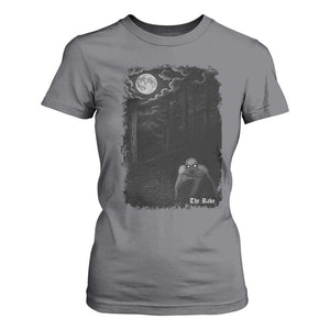 Rake Creepypasta T Shirt For Women Cryptid Series Cryptozoology Gift Creepy Horror Halloween TS10 Charcoal Print Your Wear