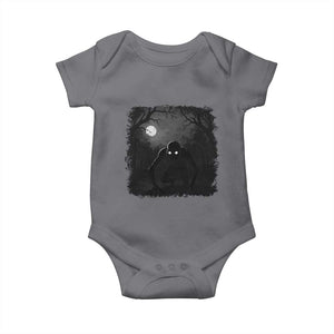 Rake Creepypasta Baby Onesie Creepy Cryptid Series Cryptozoology Gift Halloween TS10 Charcoal Print Your Wear