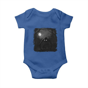 Rake Creepypasta Baby Onesie Creepy Cryptid Series Cryptozoology Gift Halloween TS10 Royal Blue Print Your Wear