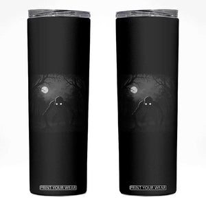 Rake Creepypasta Skinny Tumbler Creepy Cryptid Series Cryptozoology Gift Halloween TS10 Black Print Your Wear