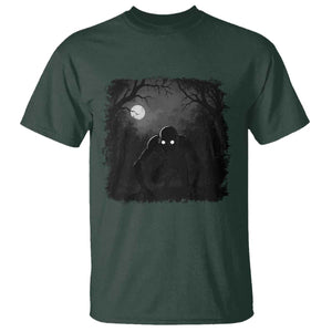 Rake Creepypasta T Shirt Creepy Cryptid Series Cryptozoology Gift Halloween TS10 Dark Forest Green Print Your Wear