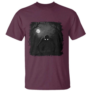 Rake Creepypasta T Shirt Creepy Cryptid Series Cryptozoology Gift Halloween TS10 Maroon Print Your Wear