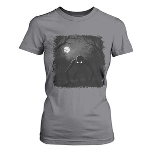 Rake Creepypasta T Shirt For Women Creepy Cryptid Series Cryptozoology Gift Halloween TS10 Charcoal Print Your Wear