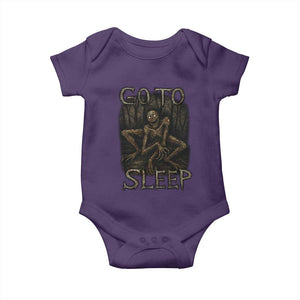 Rake Creepypasta Baby Onesie Creepy Cryptid Series Alt Goth Grunge Horror Aesthetic TS10 Purple Print Your Wear