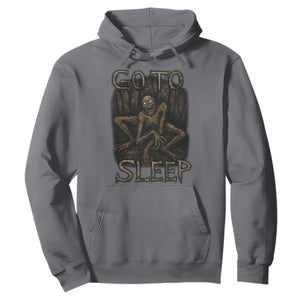 Rake Creepypasta Hoodie Creepy Cryptid Series Alt Goth Grunge Horror Aesthetic TS10 Charcoal Print Your Wear