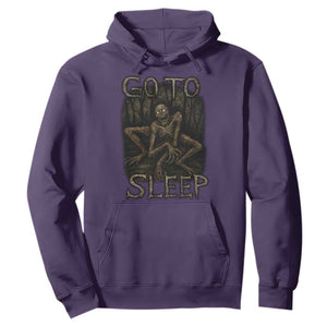 Rake Creepypasta Hoodie Creepy Cryptid Series Alt Goth Grunge Horror Aesthetic TS10 Purple Print Your Wear