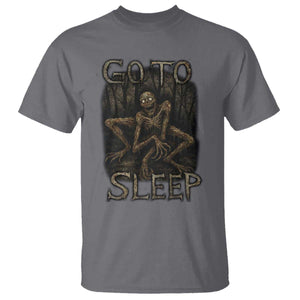 Rake Creepypasta T Shirt Creepy Cryptid Series Alt Goth Grunge Horror Aesthetic TS10 Charcoal Print Your Wear
