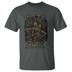 Rake Creepypasta T Shirt Creepy Cryptid Series Alt Goth Grunge Horror Aesthetic TS10 Dark Heather Print Your Wear
