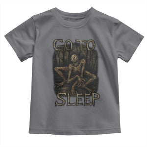Rake Creepypasta Toddler T Shirt Creepy Cryptid Series Alt Goth Grunge Horror Aesthetic TS10 Charcoal Print Your Wear