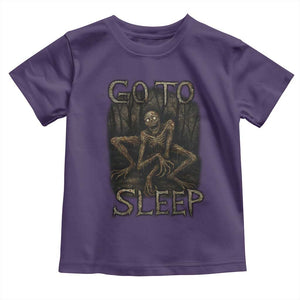 Rake Creepypasta Toddler T Shirt Creepy Cryptid Series Alt Goth Grunge Horror Aesthetic TS10 Purple Print Your Wear