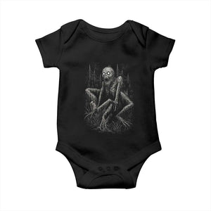 Creepy Rake Baby Onesie Creepypasta Cryptid Series Alt Goth Grunge Horror Aesthetic TS10 Black Print Your Wear
