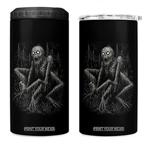 Creepy Rake 4 in 1 Can Cooler Tumbler Creepypasta Cryptid Series Alt Goth Grunge Horror Aesthetic TS10 One Size: 16 oz Black Print Your Wear