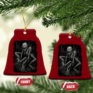 Creepy Rake Ceramic Ornament Creepypasta Cryptid Series Alt Goth Grunge Horror Aesthetic TS10 Print Your Wear