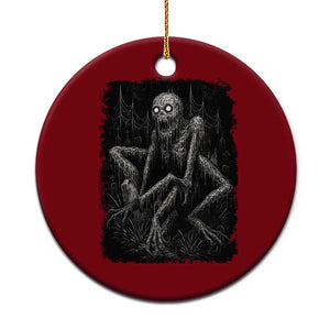 Creepy Rake Ceramic Ornament Creepypasta Cryptid Series Alt Goth Grunge Horror Aesthetic TS10 1pc Red Print Your Wear