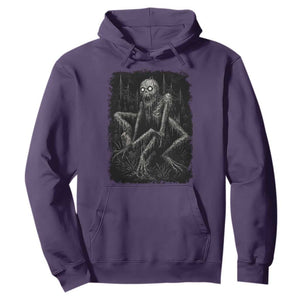 Creepy Rake Hoodie Creepypasta Cryptid Series Alt Goth Grunge Horror Aesthetic TS10 Purple Print Your Wear