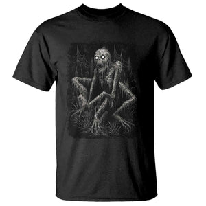 Creepy Rake T Shirt Creepypasta Cryptid Series Alt Goth Grunge Horror Aesthetic TS10 Black Print Your Wear