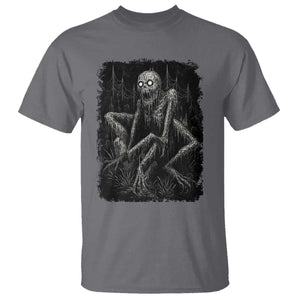 Creepy Rake T Shirt Creepypasta Cryptid Series Alt Goth Grunge Horror Aesthetic TS10 Charcoal Print Your Wear