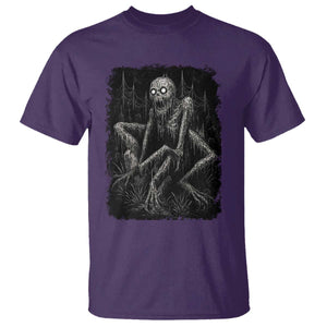 Creepy Rake T Shirt Creepypasta Cryptid Series Alt Goth Grunge Horror Aesthetic TS10 Purple Print Your Wear