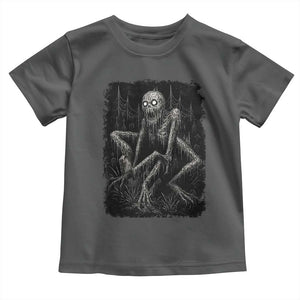 Creepy Rake Toddler T Shirt Creepypasta Cryptid Series Alt Goth Grunge Horror Aesthetic TS10 Dark Heather Print Your Wear