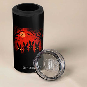 Rake Creepypasta 4 in 1 Can Cooler Tumbler Creepy Cryptid Series Horror Goth Alt Alternative Art TS10 Print Your Wear