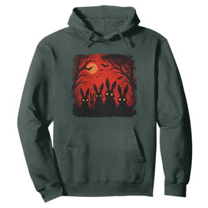 Rake Creepypasta Hoodie Creepy Cryptid Series Horror Goth Alt Alternative Art TS10 Dark Forest Green Print Your Wear