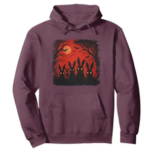 Rake Creepypasta Hoodie Creepy Cryptid Series Horror Goth Alt Alternative Art TS10 Maroon Print Your Wear