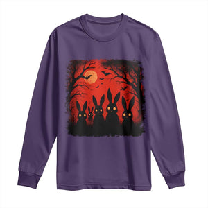 Rake Creepypasta Long Sleeve Shirt Creepy Cryptid Series Horror Goth Alt Alternative Art TS10 Purple Print Your Wear