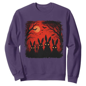 Rake Creepypasta Sweatshirt Creepy Cryptid Series Horror Goth Alt Alternative Art TS10 Purple Print Your Wear