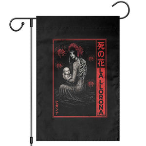 La Llorona Garden Flag Folklore Japanese Spider Lily Soft Grunge Anime Aesthetic Flower TS10 Black Print Your Wear