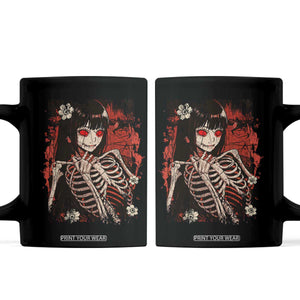 Horror Anime Manga Coffee Mug Japan Japanese Creepy Kawaii Goth TS10 Black Print Your Wear