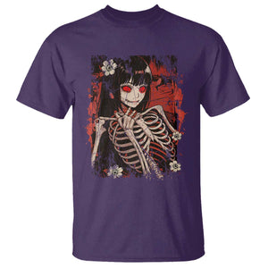 Horror Anime Manga T Shirt Japan Japanese Creepy Kawaii Goth TS10 Purple Print Your Wear