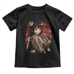Horror Anime Manga Toddler T Shirt Japan Japanese Creepy Kawaii Goth TS10 Black Print Your Wear