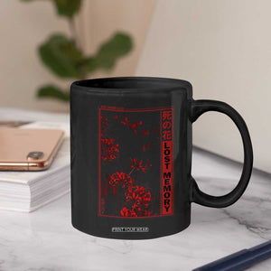 Japanese Spider Lily Coffee Mug Soft Grunge Anime Aesthetic Flower TS10 Print Your Wear