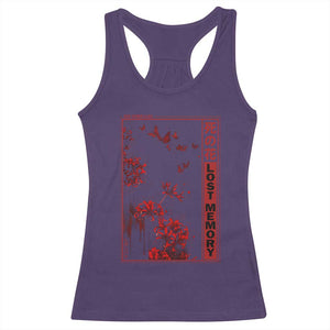 Japanese Spider Lily Racerback Tank Top Soft Grunge Anime Aesthetic Flower TS10 Purple Print Your Wear