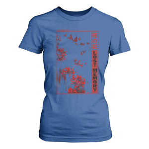 Japanese Spider Lily T Shirt For Women Soft Grunge Anime Aesthetic Flower TS10 Royal Blue Print Your Wear
