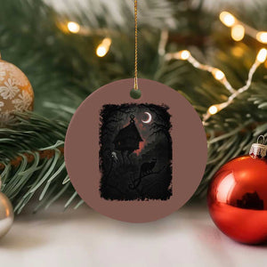 Baba Yaga House Ceramic Ornament Gothic Slavic Folklore Russia Fairy Tale TS10 1pc Mocha Print Your Wear