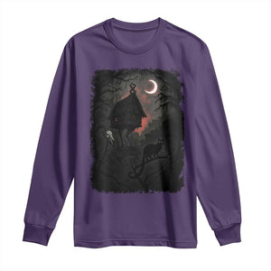Baba Yaga House Long Sleeve Shirt Gothic Slavic Folklore Russia Fairy Tale TS10 Purple Print Your Wear