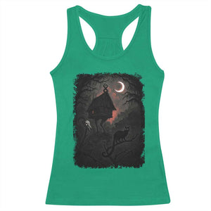 Baba Yaga House Racerback Tank Top Gothic Slavic Folklore Russia Fairy Tale TS10 Irish Green Print Your Wear