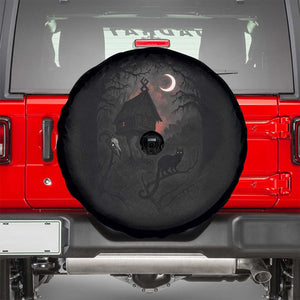 Baba Yaga House Spare Tire Cover Gothic Slavic Folklore Russia Fairy Tale TS10 Black Print Your Wear