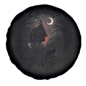 Baba Yaga House Spare Tire Cover Gothic Slavic Folklore Russia Fairy Tale TS10 Print Your Wear