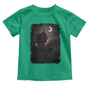 Baba Yaga House Toddler T Shirt Gothic Slavic Folklore Russia Fairy Tale TS10 Irish Green Print Your Wear