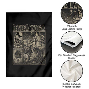 Baba Yaga House Garden Flag Slavic Folklore Russia Fairy Tale Horror Fans TS10 Print Your Wear