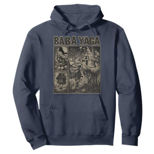 Baba Yaga House Hoodie Slavic Folklore Russia Fairy Tale Horror Fans TS10 Navy Print Your Wear
