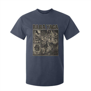 Baba Yaga House T Shirt For Kid Slavic Folklore Russia Fairy Tale Horror Fans TS10 Navy Print Your Wear