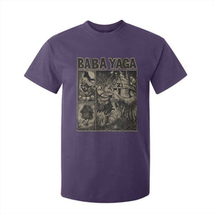 Baba Yaga House T Shirt For Kid Slavic Folklore Russia Fairy Tale Horror Fans TS10 Purple Print Your Wear