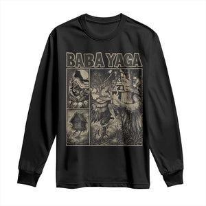 Baba Yaga House Long Sleeve Shirt Slavic Folklore Russia Fairy Tale Horror Fans TS10 Black Print Your Wear